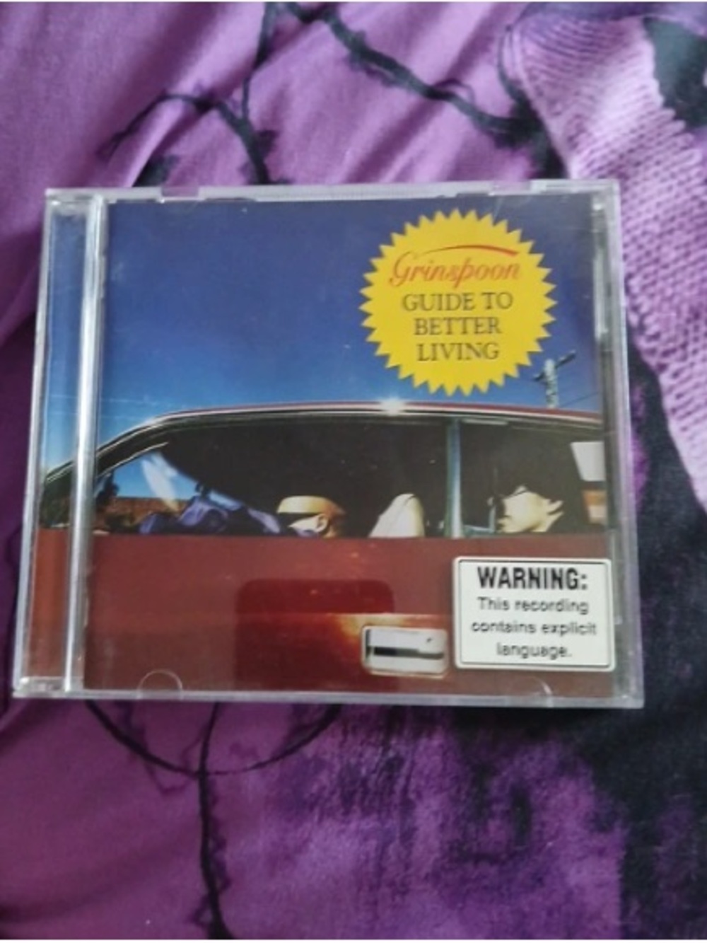 Spinal Tap? Grinspoon - Guide to Better Living CD (Red & Blue Cover)